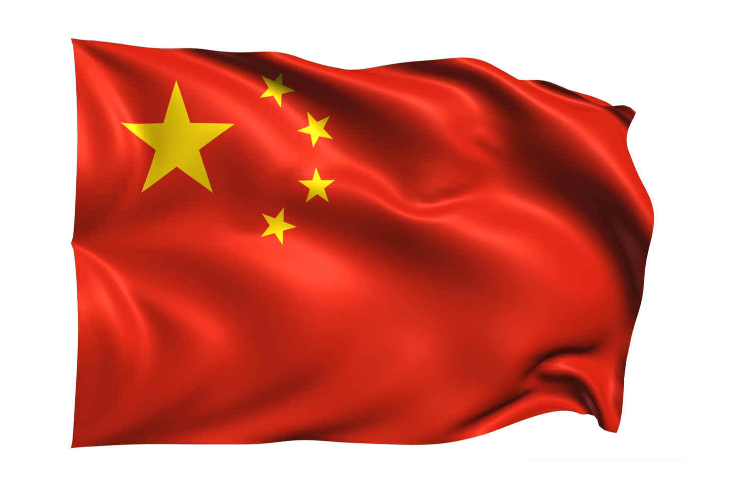 High-resolution China flag download