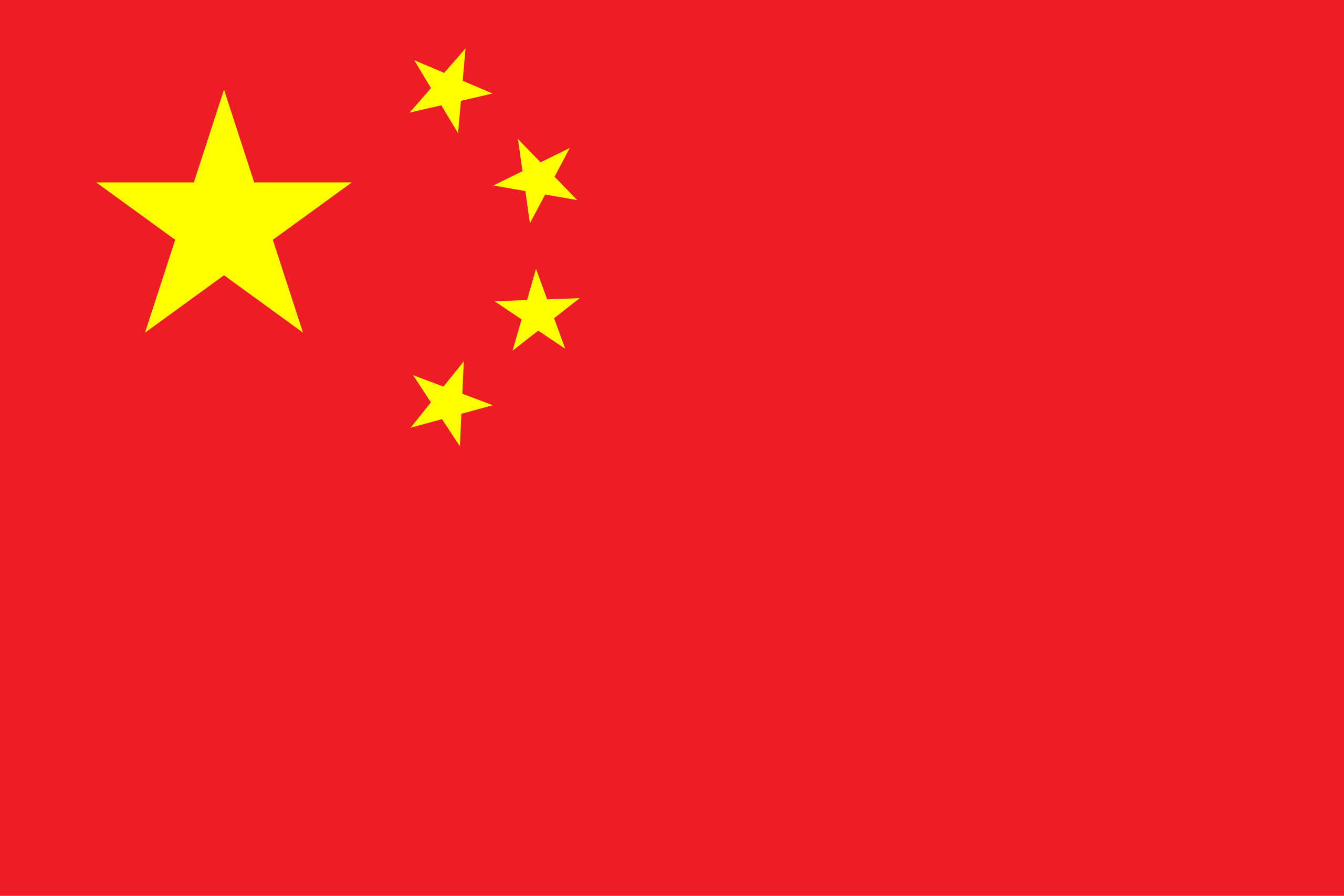 China flag in high definition PNG