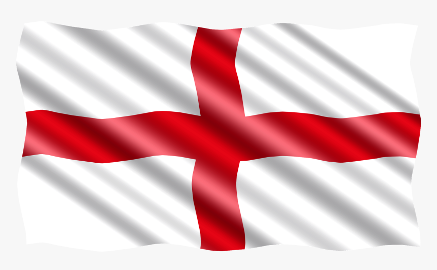 Wavy Flag of England