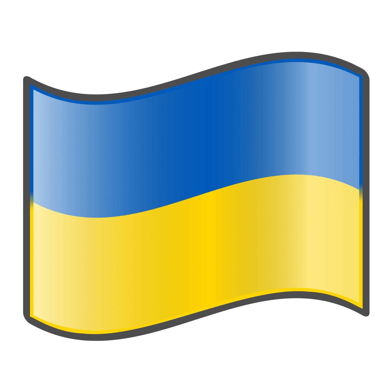 Historical Ukrainian Flag with Trident Emblem - Flag Of Ukraine