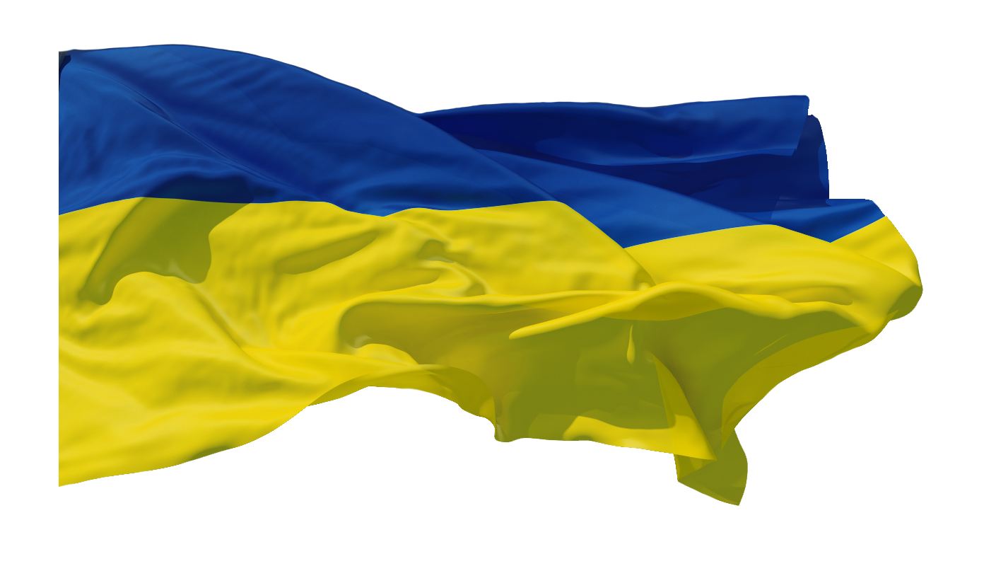 Proudly Display the Ukrainian Flag with this PNG Image